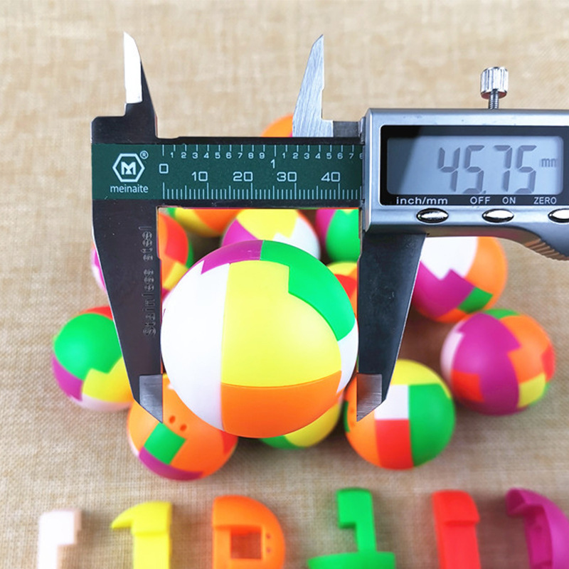 Party Games Egg - 45mmパズルボール自動販売機、回転式卵型マシン、カプセルトイボール