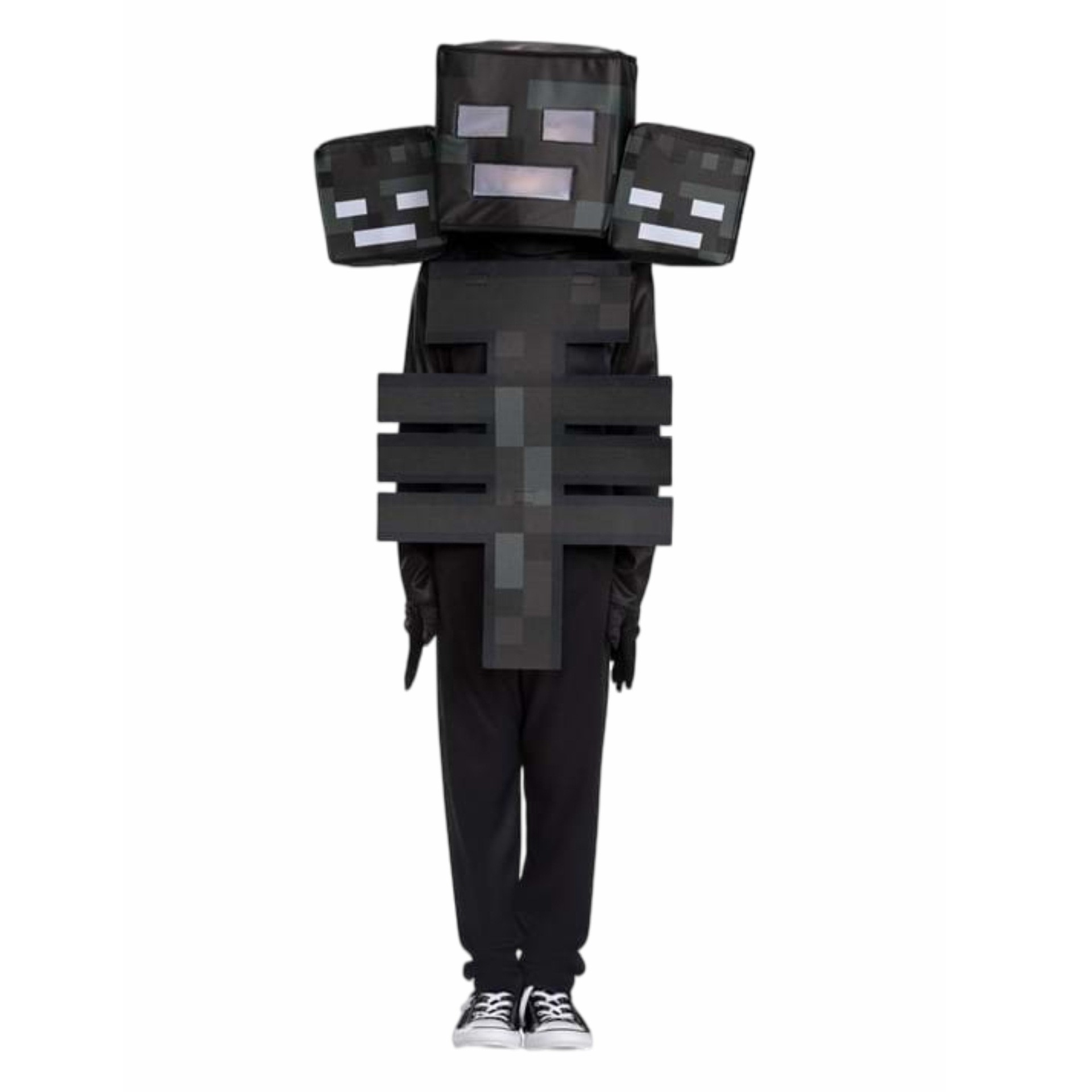 Party Games Minecraft - キッズクラフト デラックス ウィザーコスチューム ブラック ゲーム ハロウィン