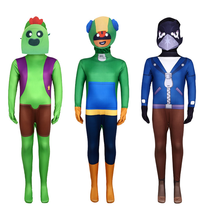 Party Games Kids - 2026 新しい荒野コスプレゲームジャンプスーツヘッドギア付きコスチュームハロウィンパーティーゲームステージパフォーマンススーツ大人子供のための