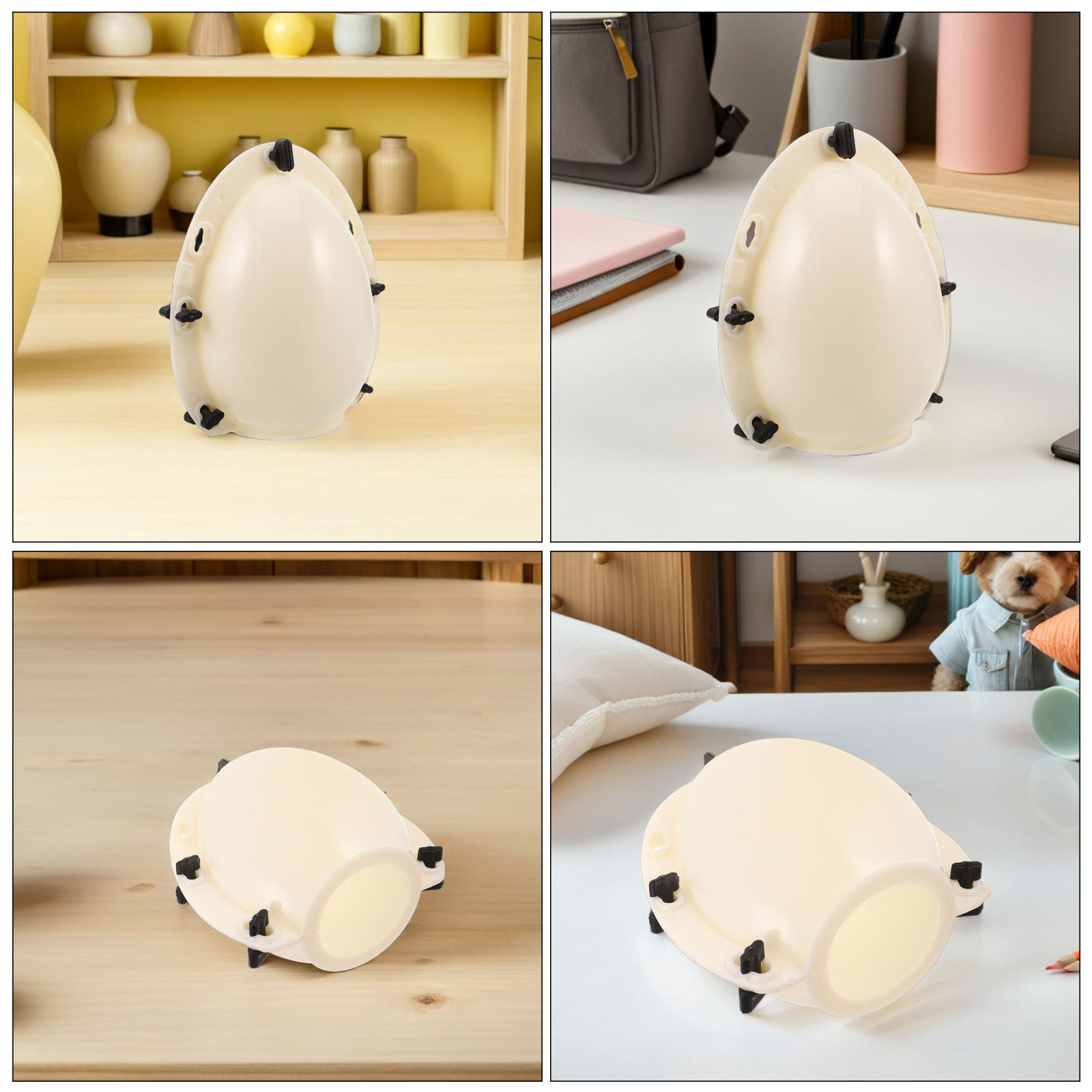 ジャンボプラスチック製3Dイースターエッグ型、大型、壊れやす - Party Games Easter Egg のレビューと価格