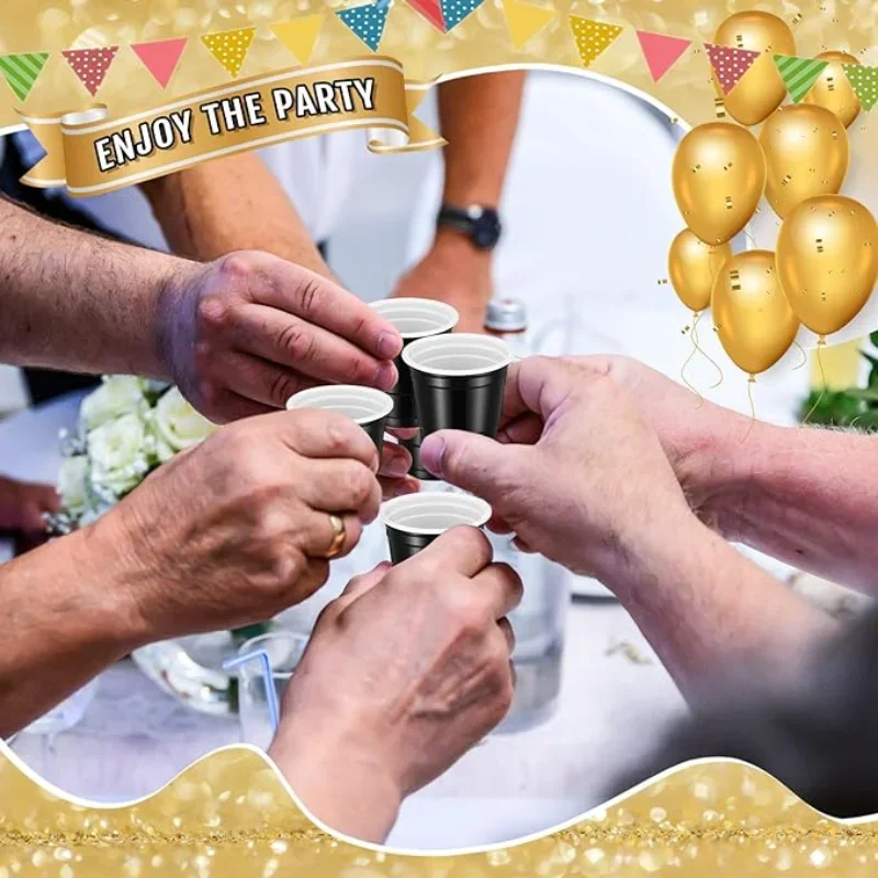 50～200個入り使い捨てミニショットグラス、パーティーゲー - Party Games Egg のレビューと価格