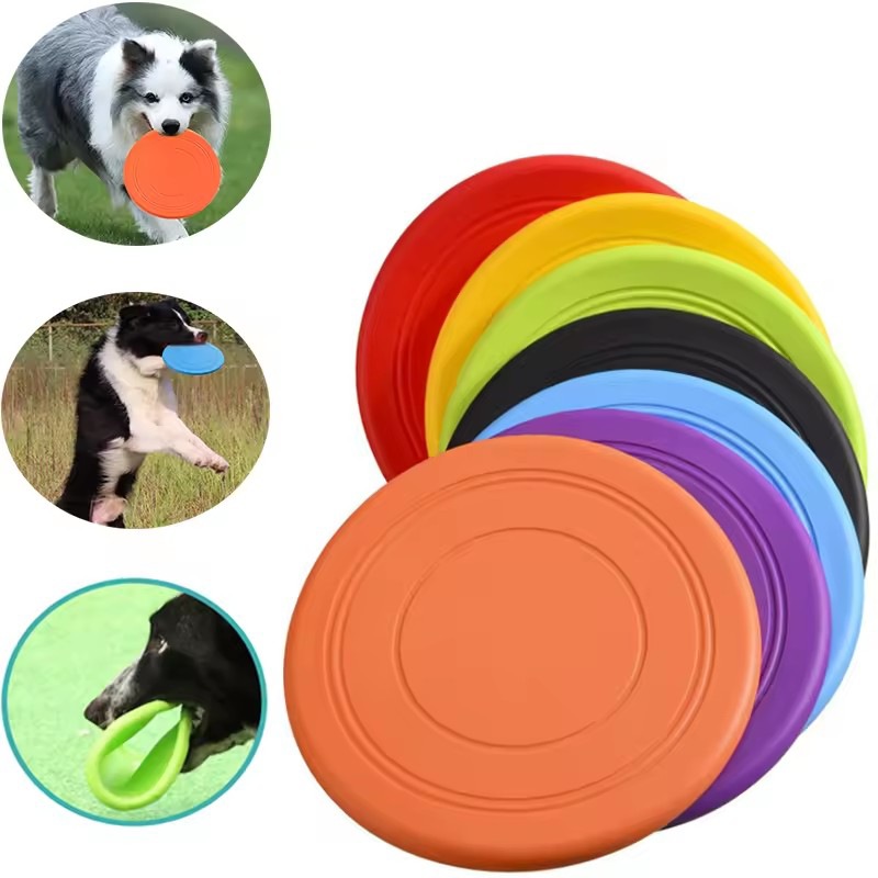 耐久性のある噛むことができるペットトレーニングフリスビーおも - Frisbee Freestyle Disc のレビューと価格
