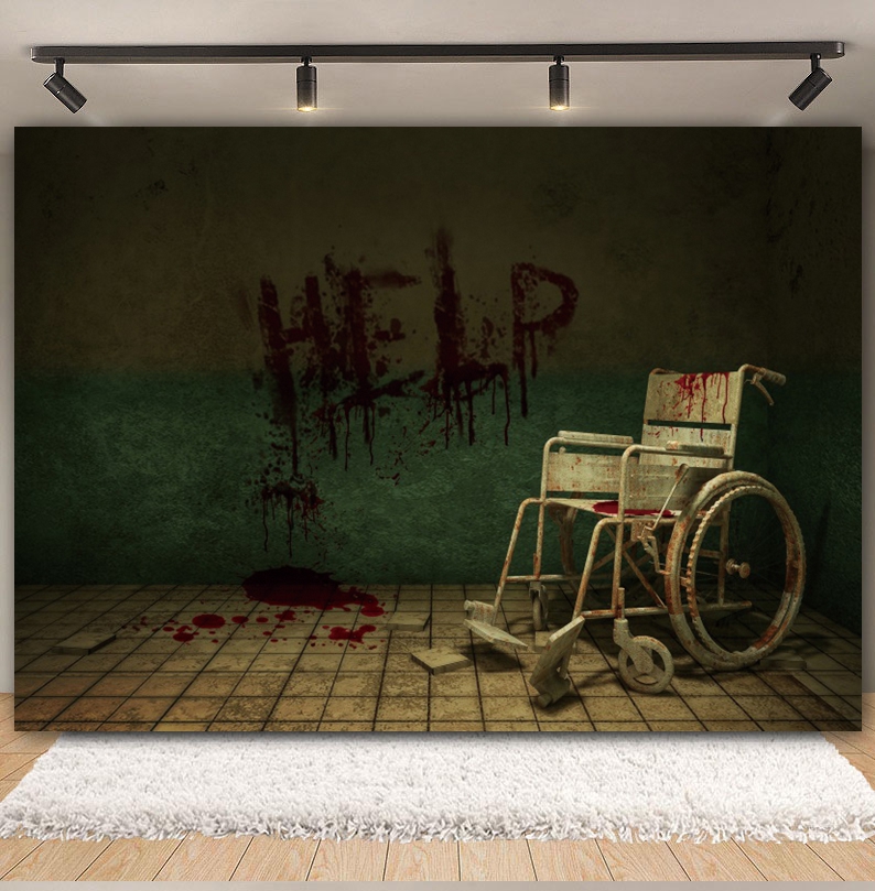 ホラーハロウィン装飾背景写真廃墟研究室学校教室お化け屋敷ゲー - Party Games Lab のレビューと価格