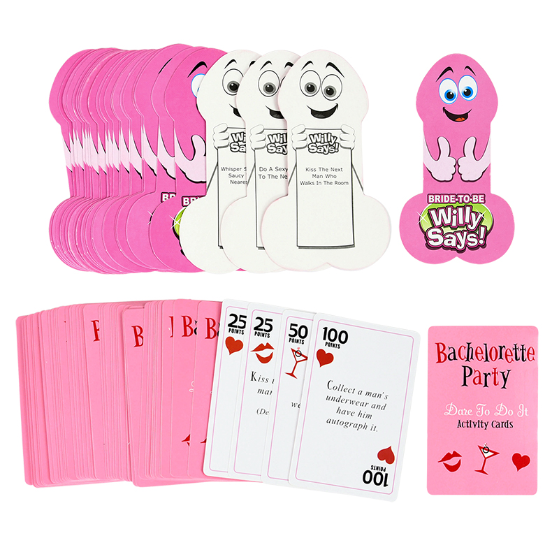 バチェロレッテパーティー 真実か挑戦活動ゲームカード 新郎新 - Party Games Bridal Shower のレビューと価格
