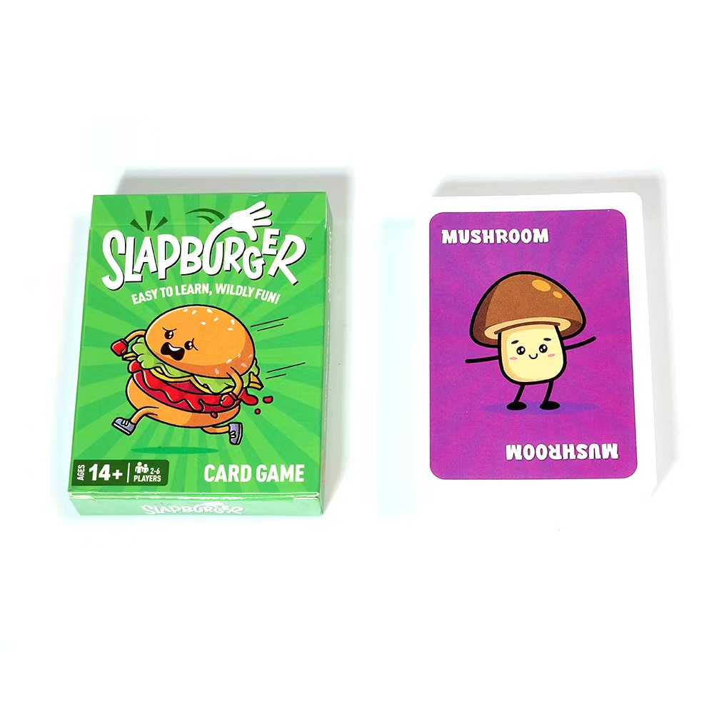 スラップバーガー カードゲーム - 高速でテンポの速いファミ - Play Friends Party Games のレビューと価格