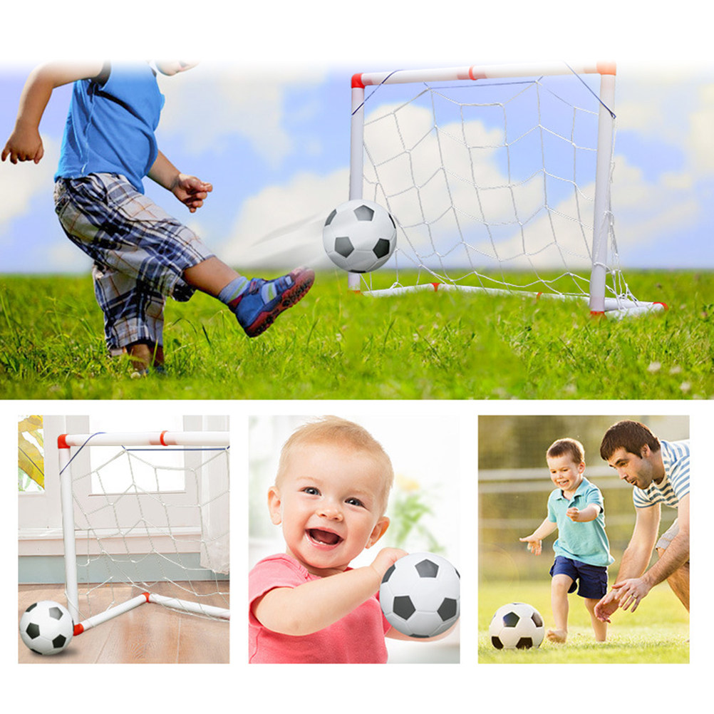 1セット 56cm ミニサッカーゴール 耐候性 折りたたみ式 - Party Games Indoor のレビューと価格