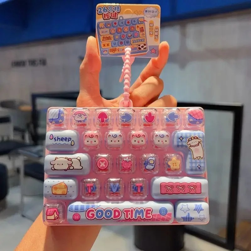 26グリッドキーキャップクリッカー**抗ストレスフィジェット - Party Games Switch のレビューと価格