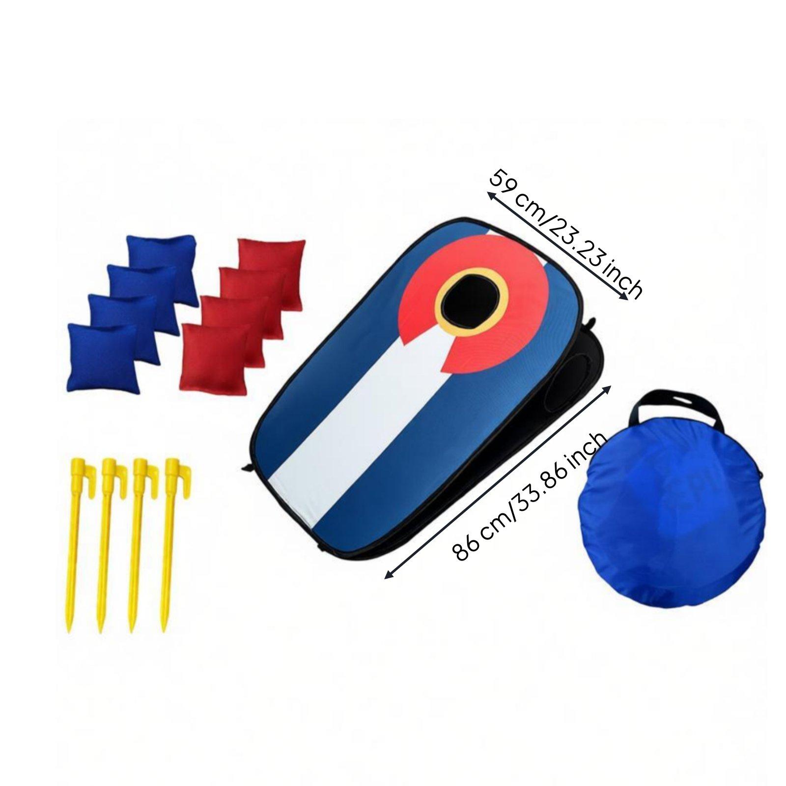 コーンホールボードセット 室内・屋外兼用 折りたたみ式 コー - Cornhole Board Set のレビューと価格