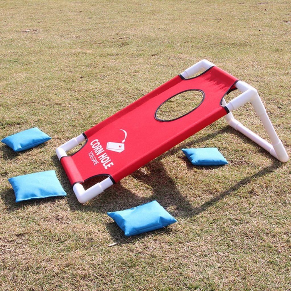 コーンホールゲームセット 折りたたみ式ビーンバッグトスボード - Cornhole Board Set のレビューと価格