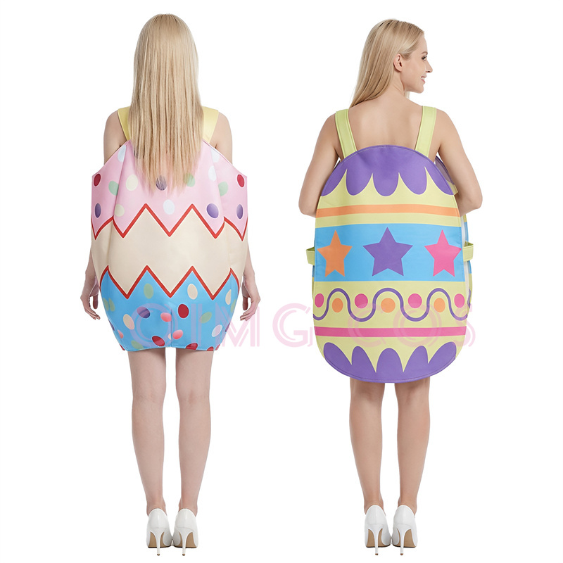 ハロウィンコスプレ イースターエッグパーティー コスチューム - Party Games Easter Egg のレビューと価格
