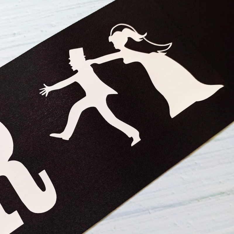 ゲームオーバー独身最後のパーティー新郎サッシュ、黒と白のブラ - Party Games Bridal Shower のレビューと価格