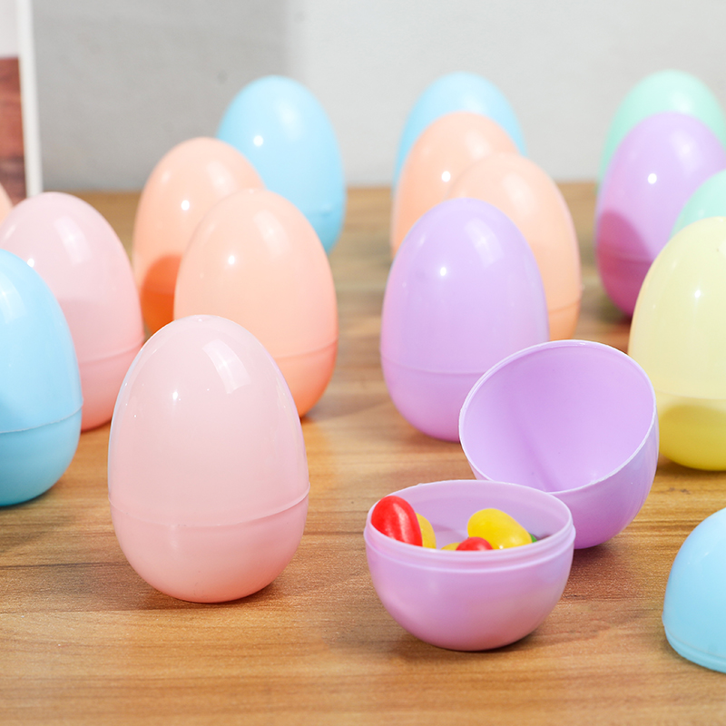 12/24パック 充填可能なイースターエッグ プラスチック  - Party Games Egg のレビューと価格