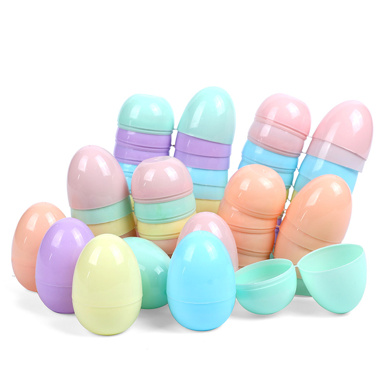 12/24パック 充填可能なイースターエッグ プラスチック  - Party Games Egg のレビューと価格