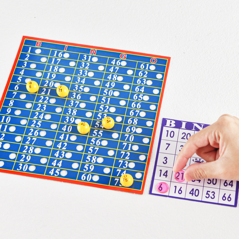 クラシックビンゴ宝くじ抽選機ゲーム、家族向け多人数参加型イン - Party Games Console のレビューと価格