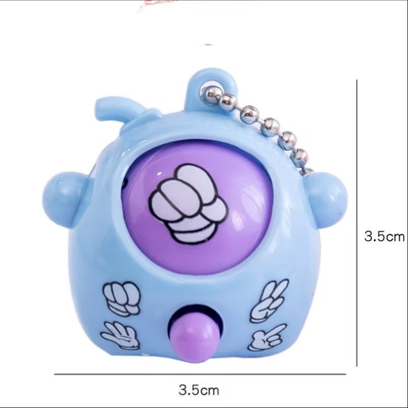 ロックペーパーカッサーソー エッグキーホルダー - かわいい - Party Games Egg のレビューと価格
