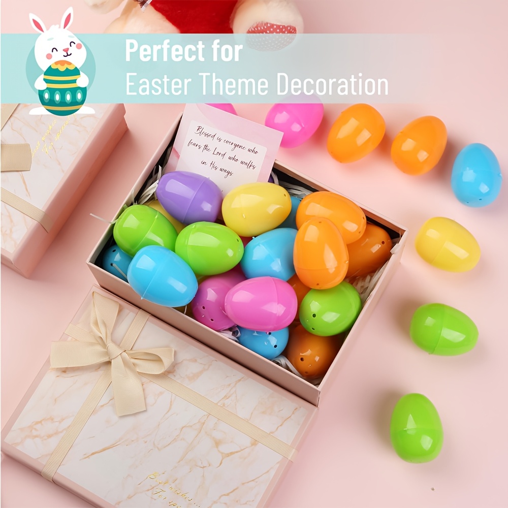 100 個のプラスチック製イースターエッグ充填可能なプラスチ - Party Games Easter Egg のレビューと価格