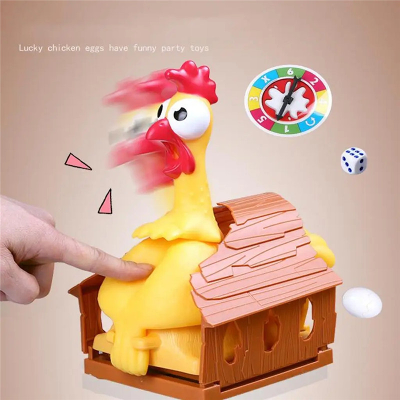 楽しい卵のおもちゃ,子供,ラッキー,チキン,親子の相互作用, - Party Games Egg のレビューと価格