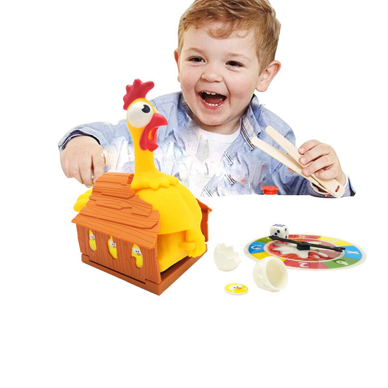 楽しい卵のおもちゃ,子供,ラッキー,チキン,親子の相互作用, - Party Games Egg のレビューと価格