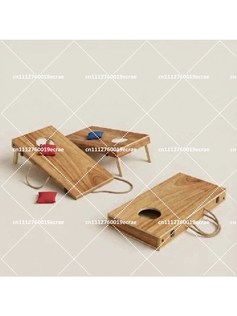 プレミアム木製折りたたみ式コーンホールセット、ビーンバッグト - Cornhole Board Set のレビューと価格