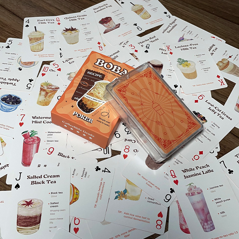 キャンプ人気ボバミルクティーポーカー ボボミルクティーゲーム - Party Games Popular のレビューと価格