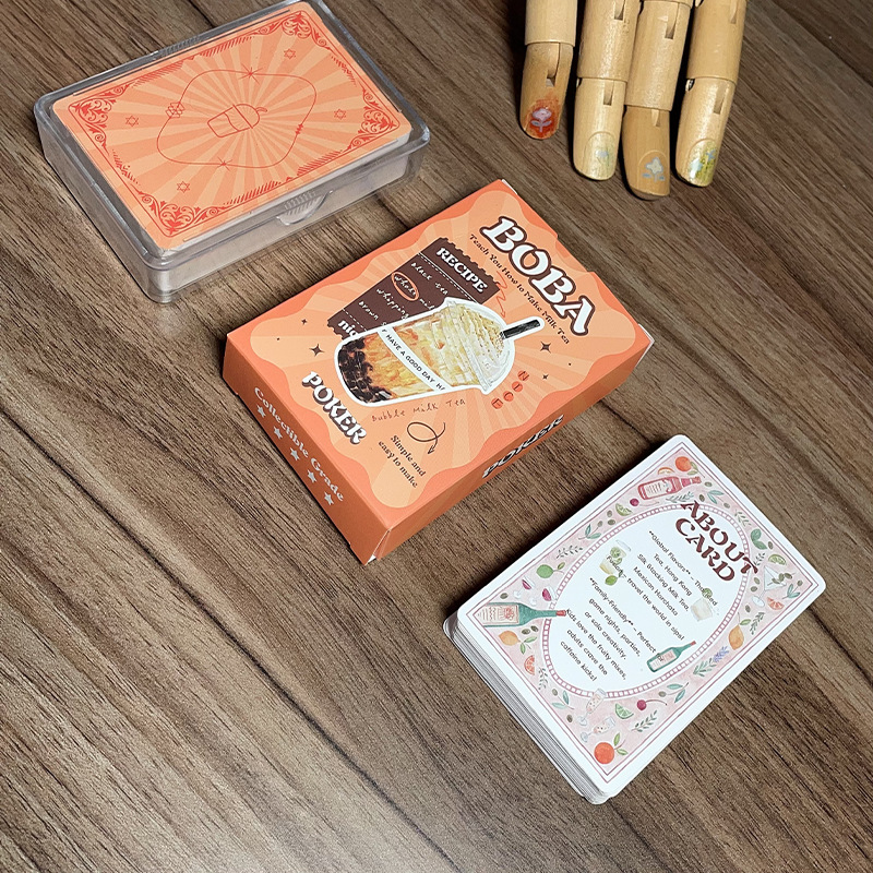 キャンプ人気ボバミルクティーポーカー ボボミルクティーゲーム - Party Games Popular のレビューと価格