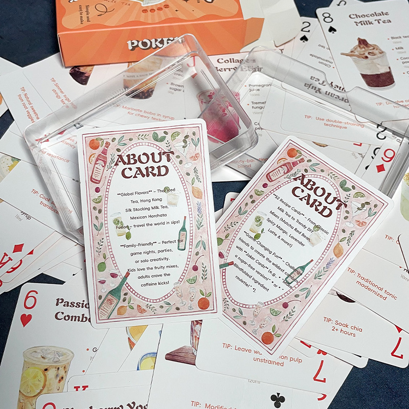 キャンプ人気ボバミルクティーポーカー ボボミルクティーゲーム - Party Games Popular のレビューと価格