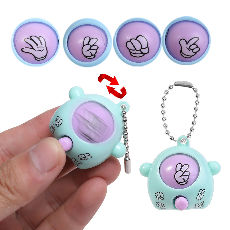 10 個ミニロックペーパーはさみ卵キーホルダークリエイティブ - Party Games Egg のレビューと価格
