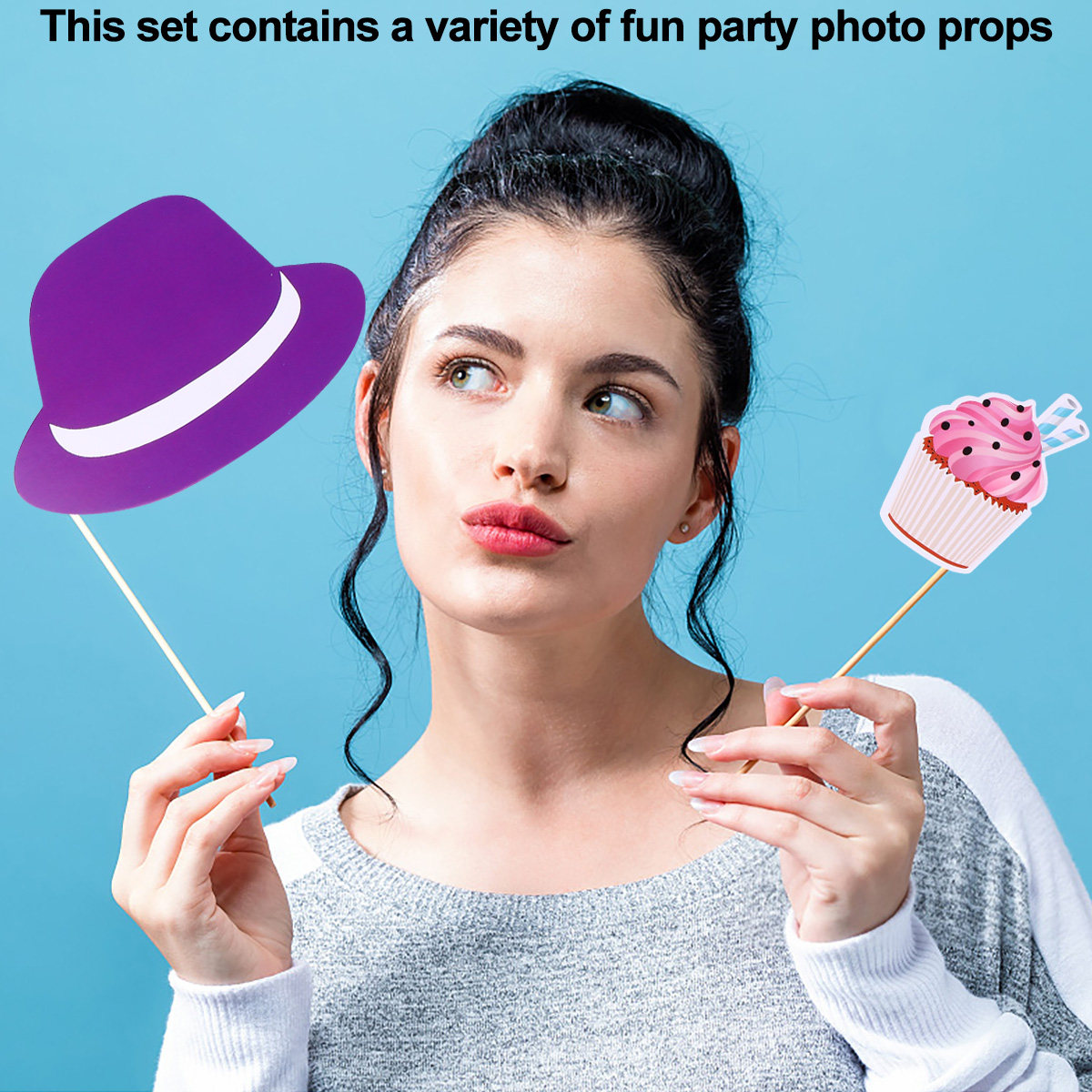 22個入りクリエイティブウェディングフォトプロップセット ハ - Party Games Bridal Shower のレビューと価格