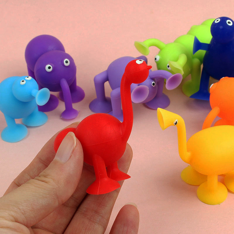 吸盤付き動物ソフト粘着吸盤ダーツフィジェットトイ家族向けイン - Party Games Popular のレビューと価格