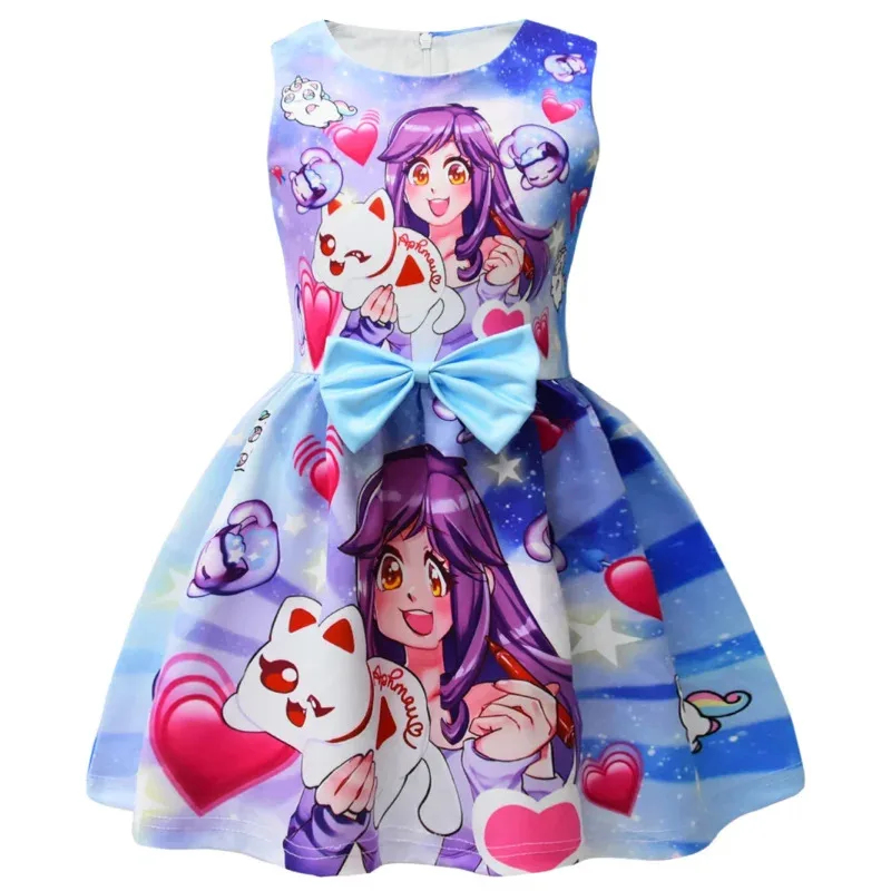 ♥ AA アニメゲーム Aphmau 印刷女の赤ちゃんジゼル - Party Games Kids のレビューと価格