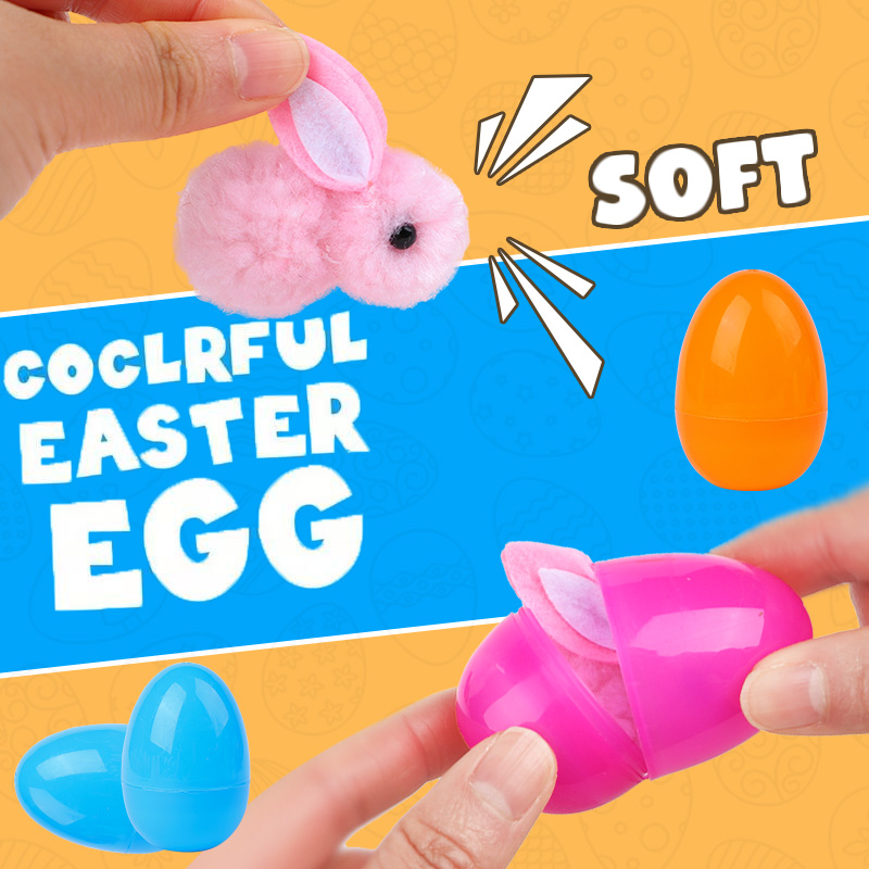 24/48個入り キュートなイースターエッグ ウサギのフィギ - Party Games Easter Egg のレビューと価格