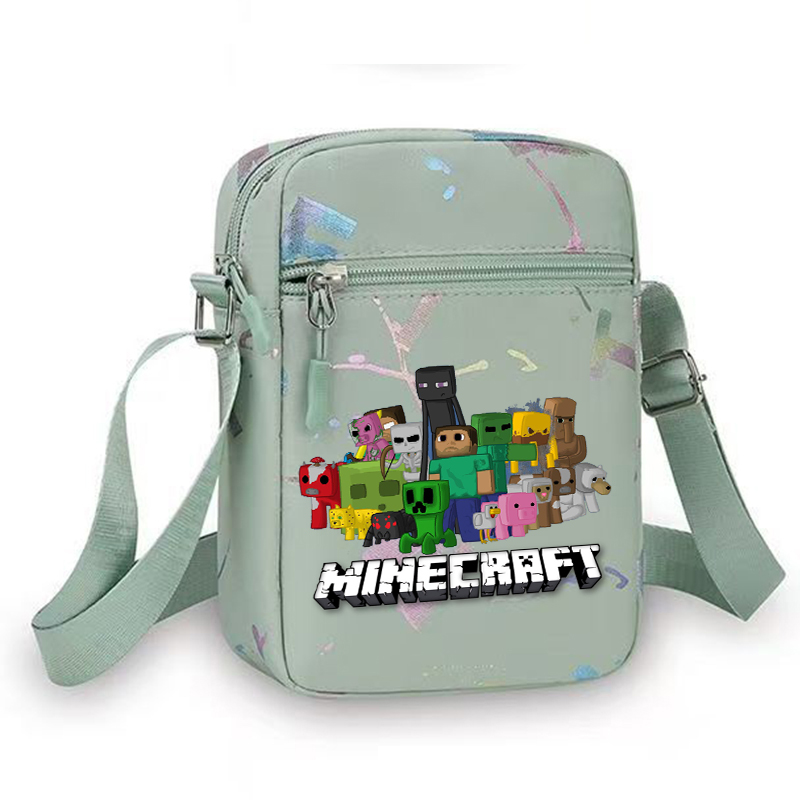 ゲームテーマのショルダーバッグ Minecrafted 漫画 - Party Games Minecraft のレビューと価格