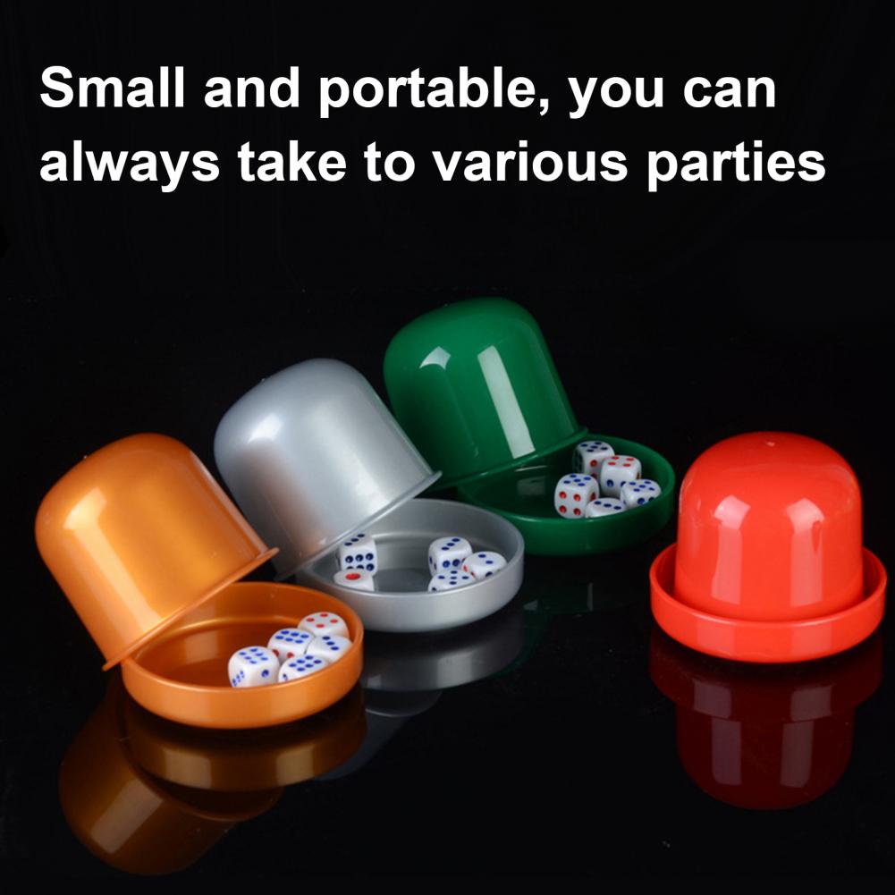 ベース付き6ドットダイス、手動シェーカーカップ、大人向けファ - Party Games No Equipment のレビューと価格