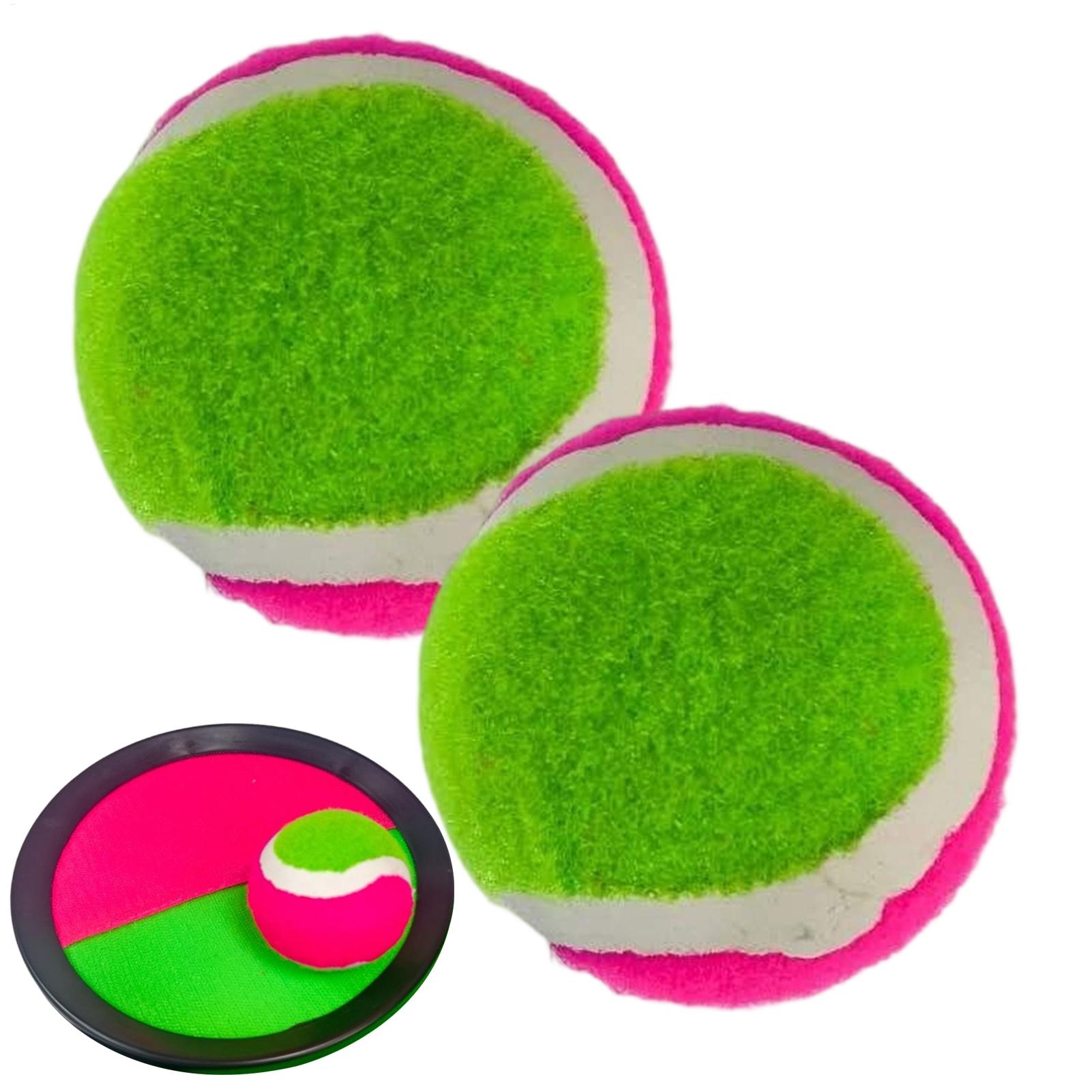 2.5インチの粘着性のあるトス＆キャッチボールセット2個入り - Party Games Kids のレビューと価格